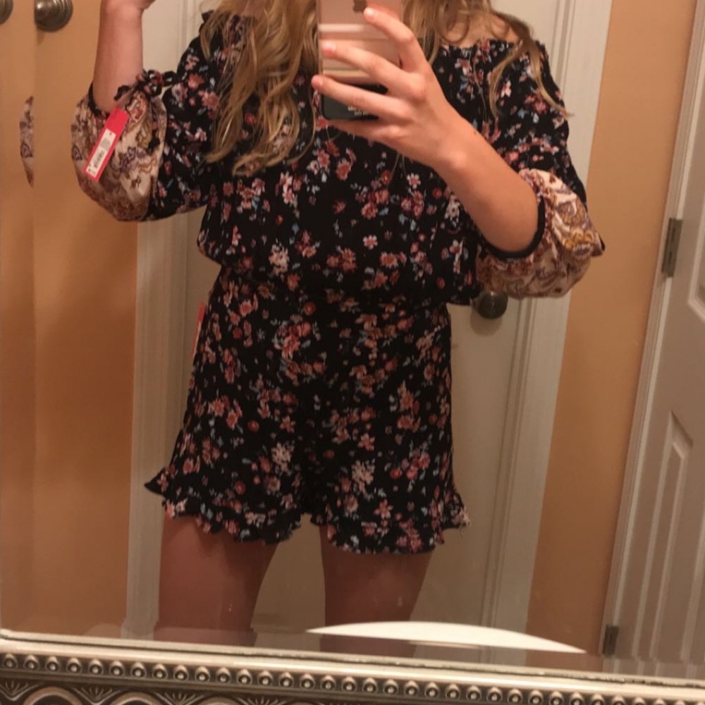 Two piece floral MATCHING SET